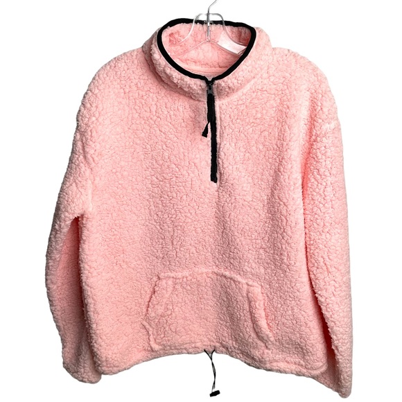 No Boundaries Sweaters - No Boundaries NWT Soft Longsleeve Half Zip Sweater with Drawstring Size XL